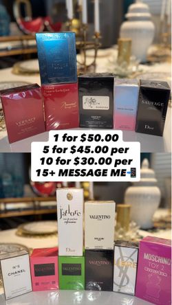 Perfume/Cologne Bulk