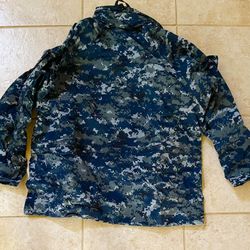 Navy Gortex Jacket Size MS