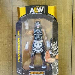 Jazwares Jr. WCT Wrestling 6 in. AEW Unrivaled Series 2 Pentagon Figure 