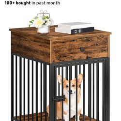 Dog Crate end table