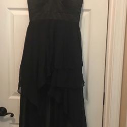 Perfect For That Christmas Party!! High/Low Black Formal Dress