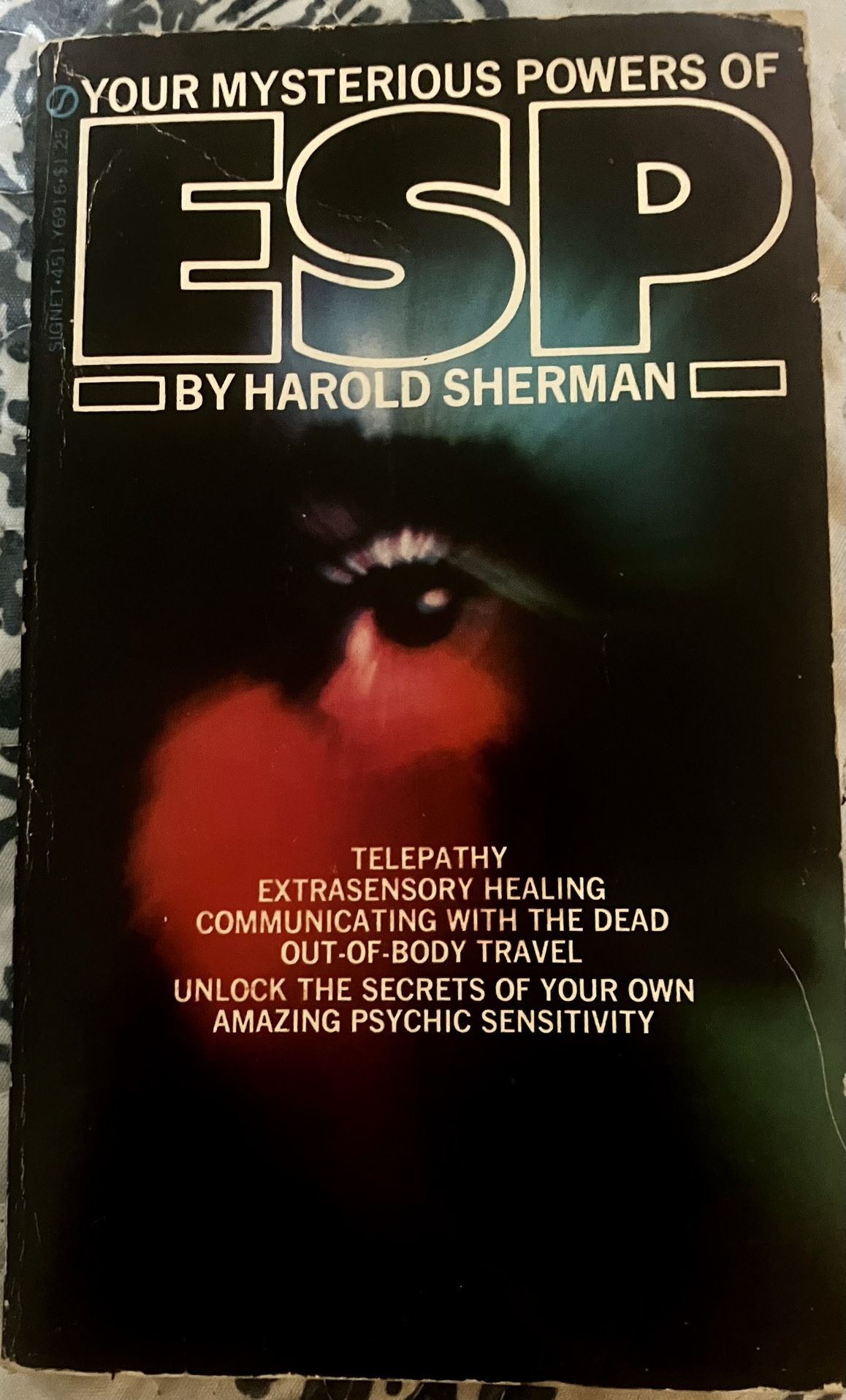  Your Mysterious Power Of ESP- Harold Sherman (1969 1st Printing)