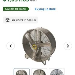 Industrial Fan  43 Inches Good