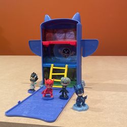 PJ masks micros Fold And Go Headquarters Toy