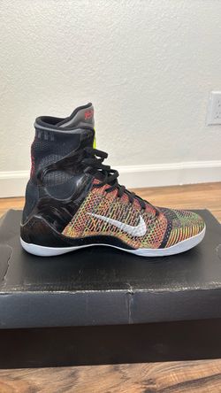 Nike Kobe 9 Elite Multicolor High-Top Sneaker