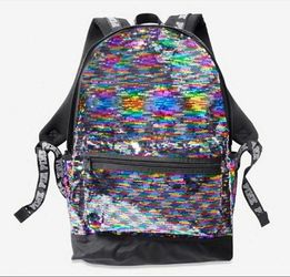 Pink- Bling Campus Backpack