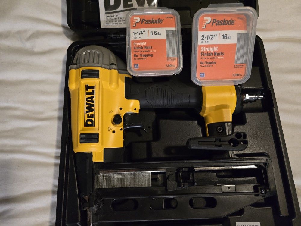 Dewalt 16ga & 23ga Nailers