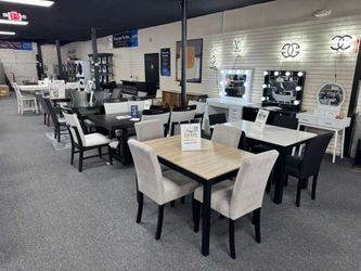 Dining Table Sets Starting at $399. Delivery and Set Up Available