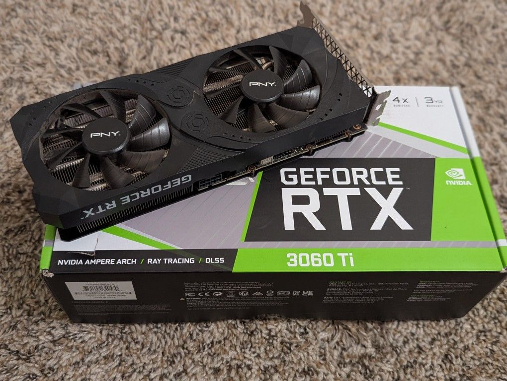PNY 3060 Ti 8GB GRAPHICS CARD