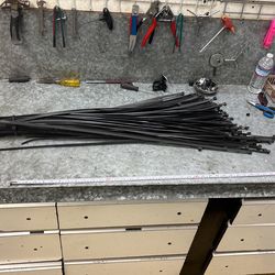 3 Foot Black Zip Ties 25 Pack