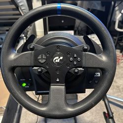 Thrustmaster t300rs GT edition wheelbase and wheel pc, ps4-ps5
