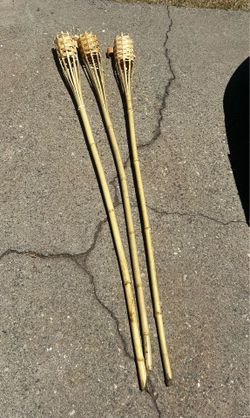 Tiki torches