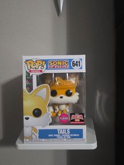 Funko Pop! Sonic The Hedgehog Tails (Flocked) Limited Edition (Target Con 2021. Exclusive)