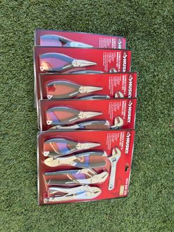 Husky 5-Piece Pliers & Wrench Set (x5)