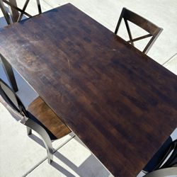 Wooden Table Pick Up For Today 