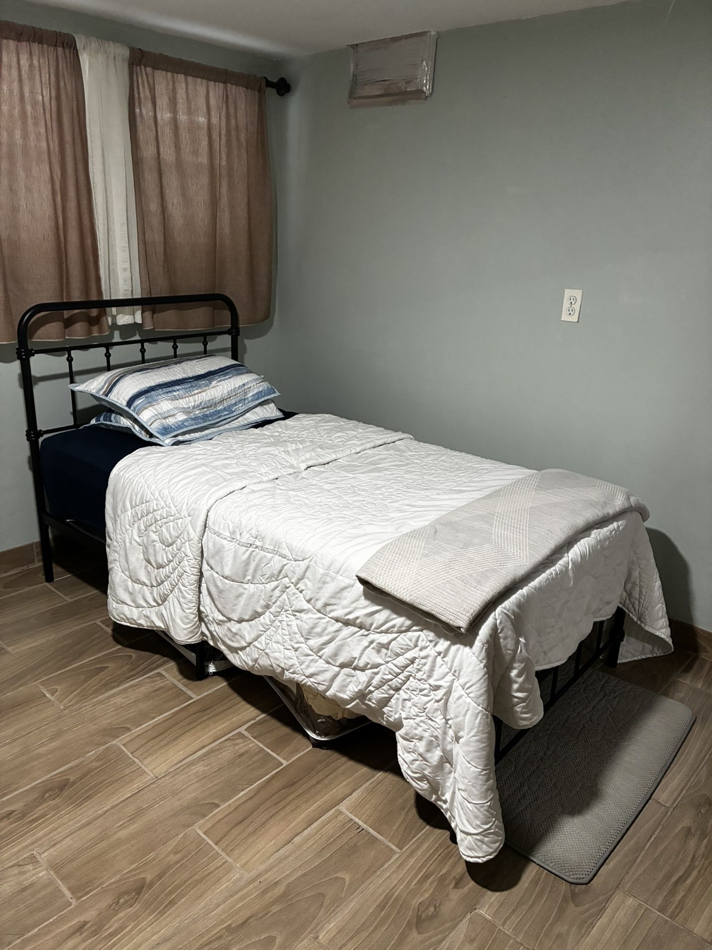 Twin Bed With Frame - Never Used