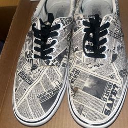 VANS Harry Potter “Daily Prophet” Shoes (Size 10)