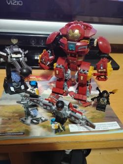 Lego 2017 infinity war hulk buster set complete no nox