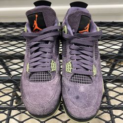 Air Jordan 4 Retro "Canyon Purple" 10.5 Size Sneaker