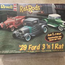 Revell Ratrods 29 Fird 3 N 1 Rat Rod Model Kit