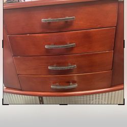 Jewelry Box, 4 Drawer, Mirror