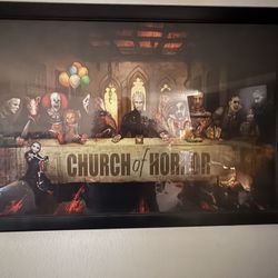 Church Of Horror Framed Photo