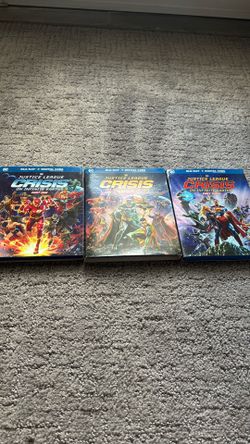 Crisis Justice League 1,2,3