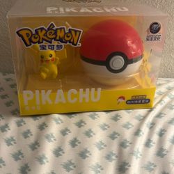 Pokemon pikachu and Pokemon Ball Box 