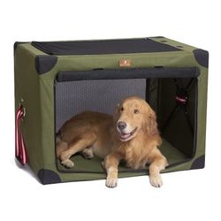 $70 MICHVIES XL PORTABLE DOG CRATE 
