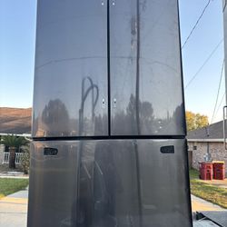 Samsung French Door Fridge Black Stainless 
