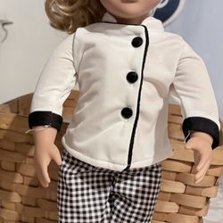 My Life as CHEF Fashion Set 5 Piece Outfit Dressed 18" Our Generation -Battat
