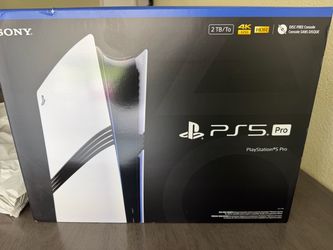 Sony PlayStation 5 Pro 2TB Home Console 4K disc free