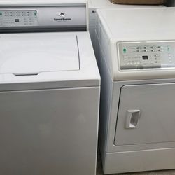 Speed Queen Commercial Washer /Dryer Gas 
