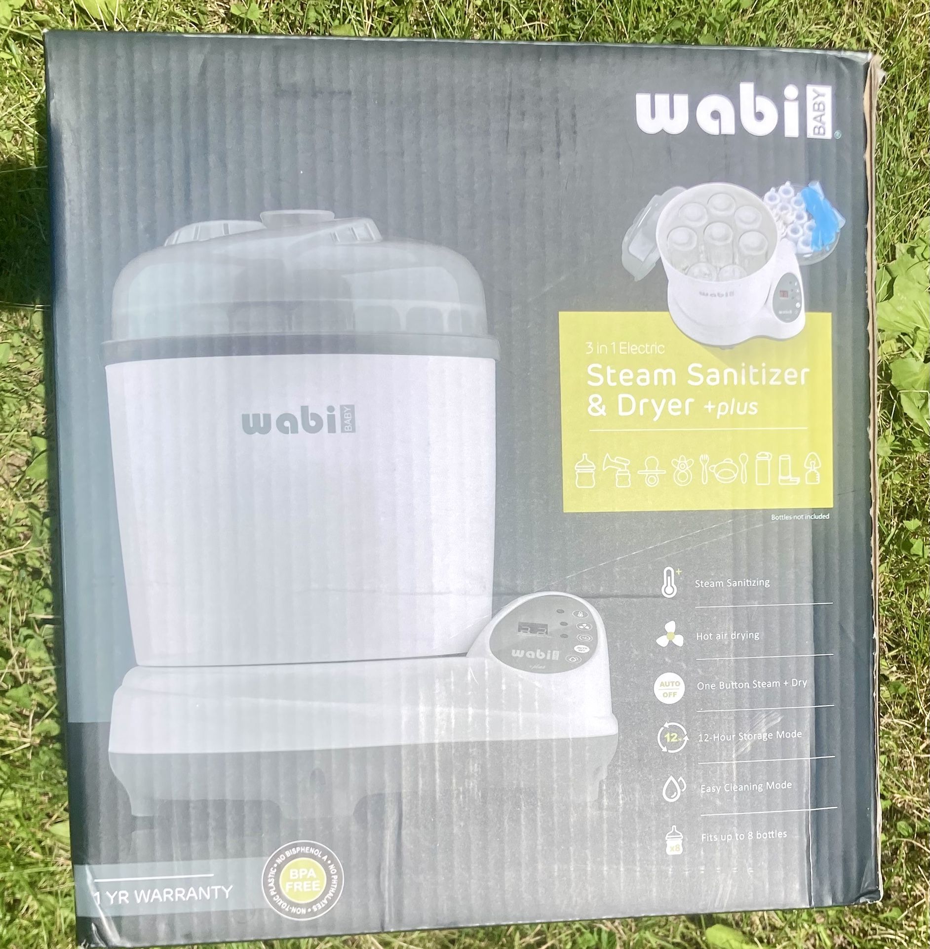 Wabi Baby 3 in 1 Electric Steam Sanitizer & Dryer