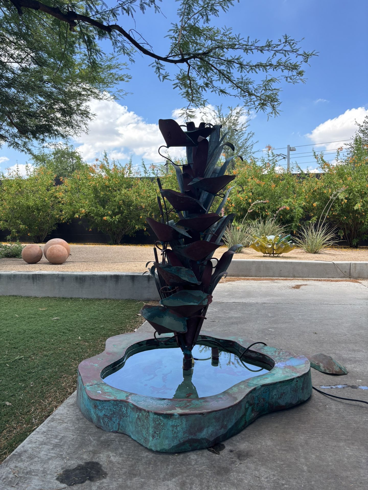  Copper Fountain from Blackwell Art Studios Tuback AZ