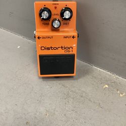 Boss DS-1 Distortion Guitar Pedal 