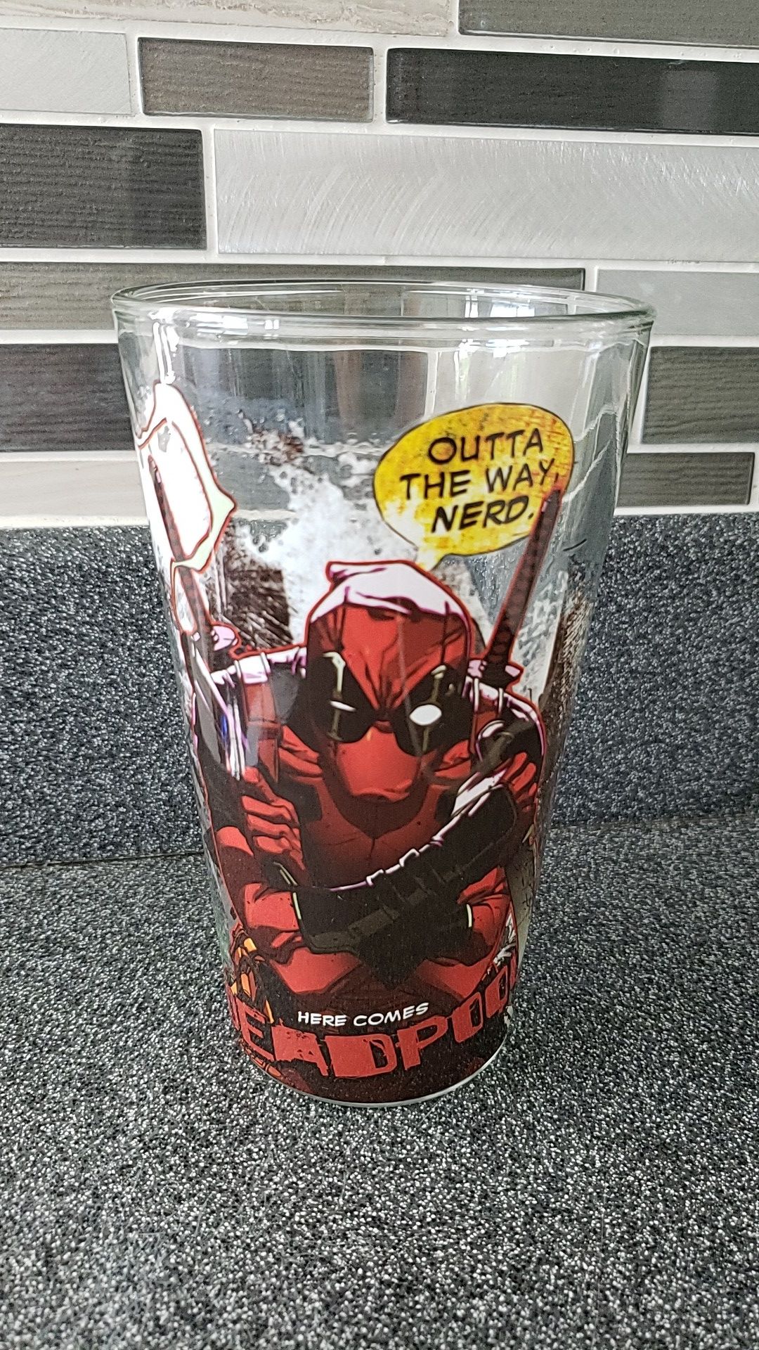 Deadpool Glass