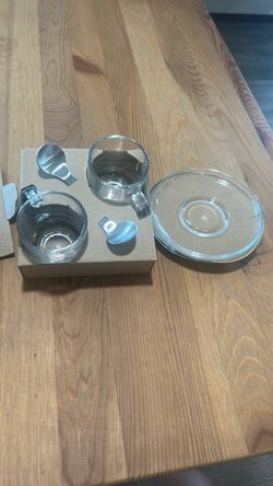 Nespresso Vertuo Espresso Cup and Saucer Set
