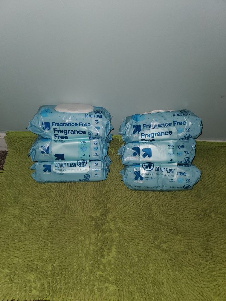 2 Pack 216 Baby Wipes