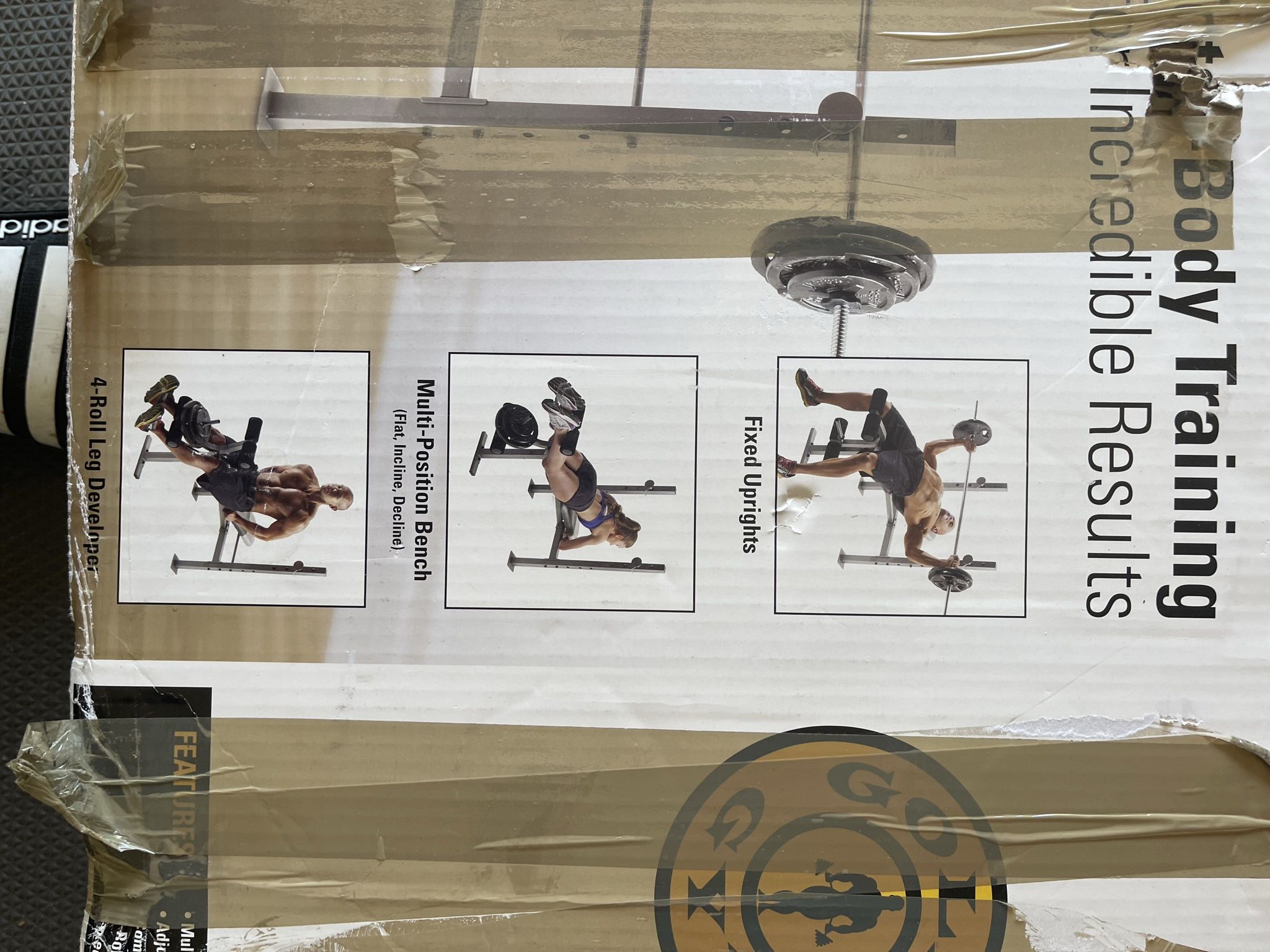 Gold Gym Weight Bench