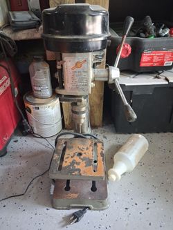 Vintage Super Drill Press — ½" Capacity, 120V Electric