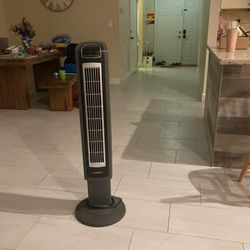Gray Lasko Oscilating Fan