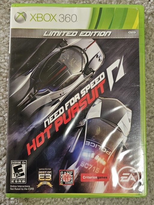 Need For Speed Hot Pursuit Limited Edition Game For Xbox 360
