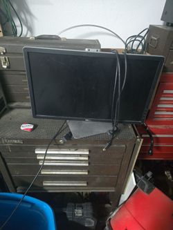Dell work monitor.