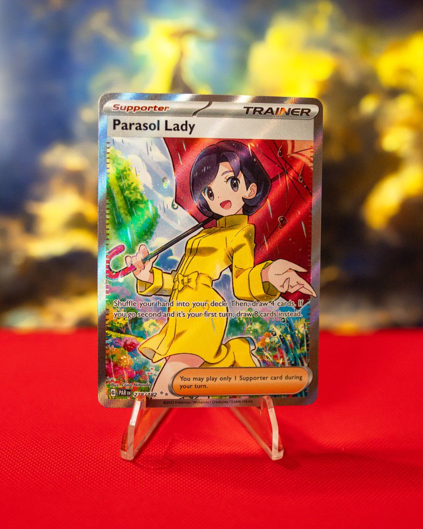 Parasol Lady Full Art - Pokemon Card