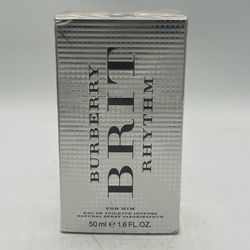Burberry Brit Rhythm EDT Intense 1.6 oz 50 Ml New Sealed Discontinued *See Details*