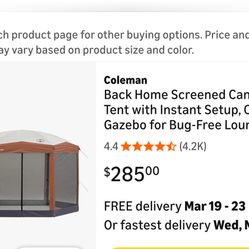 Screen Back House 12x10