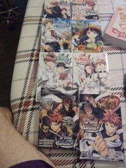 Food Wars! Manga Volumes 3, 9, 10, 11, 12, 13