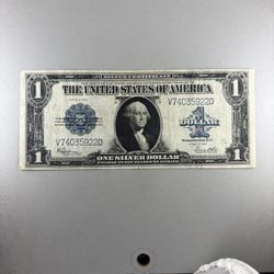 1923 "Horseblanket" $1 Silver Certificate-- HI-GRADE VINTAGE CURRENCY! —SHIPPING AVAILABLE!!