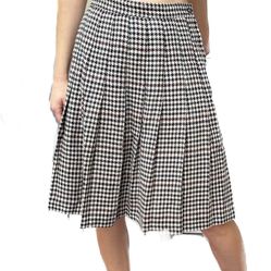 pleated Midi skirt-vintage 